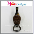 Wholesale And OEM Craft Bottle Shaped Resin Bottle Opener